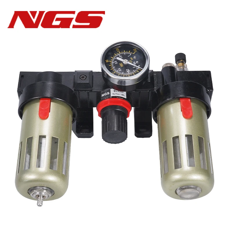 AC2000 BC2000 BC3000 BC4000 Air Source Processor Oil-water Separator Three Units Filter Regulator