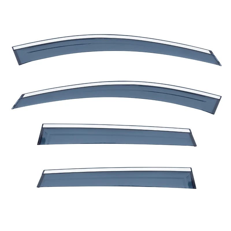 الجانب نافذة منحرف الطقس درع الباب قناع الرياح المطر الشمس الحرس الملحقات لفولفو XC60 نافذة قناع #5