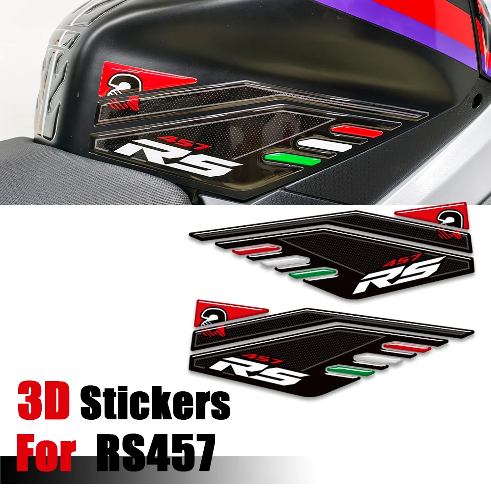 

For Aprilia RS457 RS 457 Motorcycle Tank Pad Side Grips Gas Fuel Oil Kit Knee Fairing Fender Wheels Protector Stickers 2024 2025