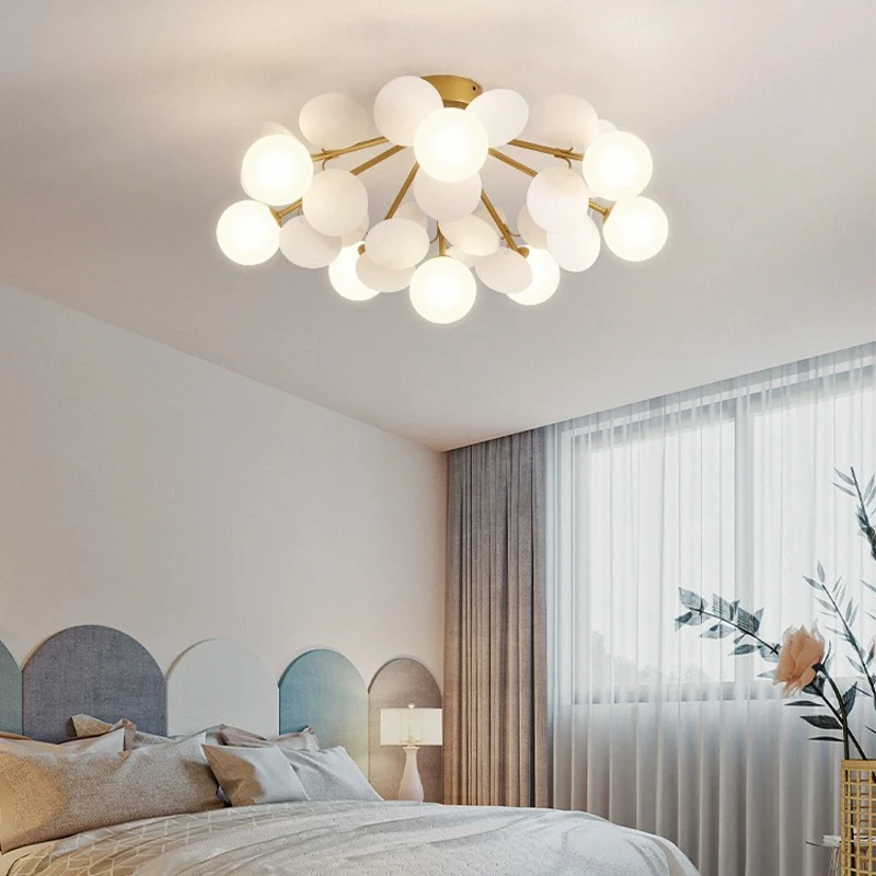 

BOSSEN Scandinavian boy's room chandelier for children's room, colourful creative room decoration ceiling chandelier.