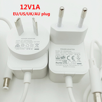 12v 1000ma 1A White Power Supply UK DC 5.5x2.5mm Power Supply Unit 12 v 1a 12 Volt Sources 12v 1 Amp Adapter EU US AU UK Plug