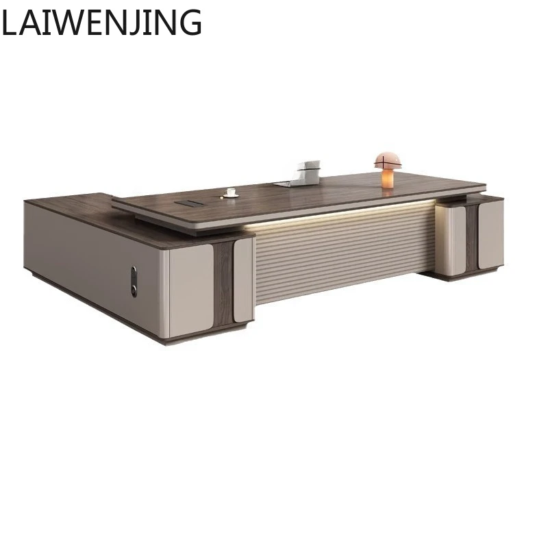 

HLZ boss desk light luxury high sense simple modern class desk