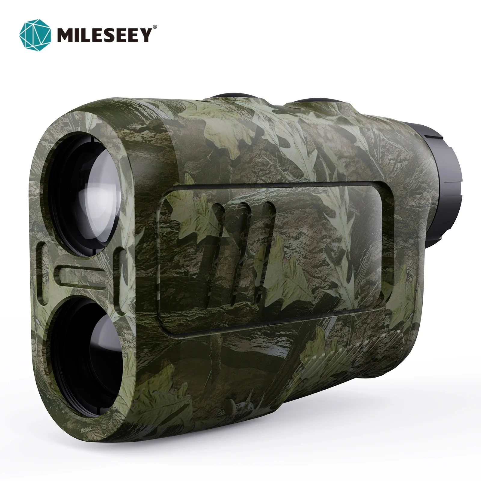 MiLESEEY Telêmetro para caça PF2E, Telêmetro Laser 600m, 7 °   Visão de campo grande, com modo de alcance de chuva e neblina, modo BOW