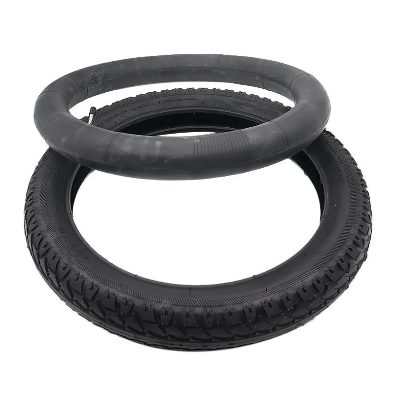 18x3.0 76-355 tire with curved valve inner tube suitable for 18 inch electric vehicle  tricycle   offroad