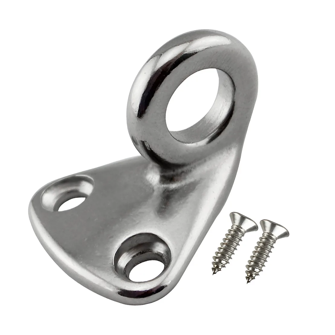 

Морской крюк-защелка для крепления троса, фиксирующий крюк для фендеров, из нержавеющей стали 316, с 2 винтами, серебристый