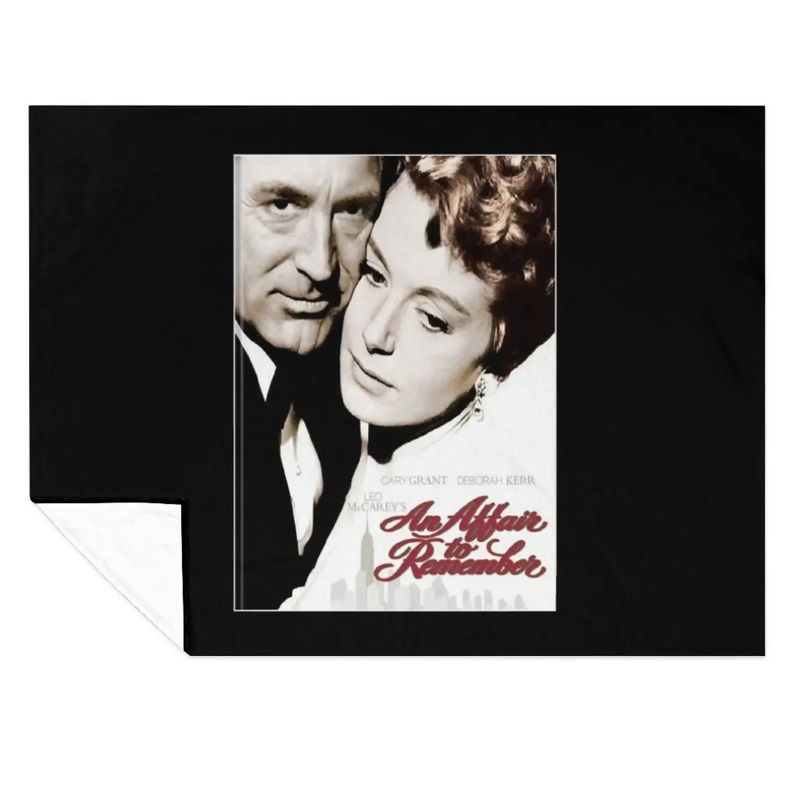 

An Affair To Remember movie cover Cary Grant Throw Blanket Multi-Purpose Soft Plush Plaid Decorative Beds Blankets