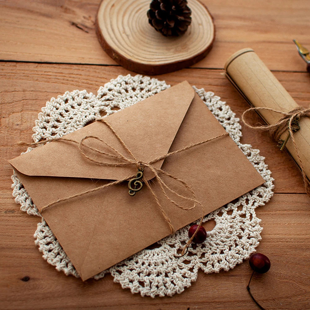 Vintage Mailers Set Letter Supplies Invitation Envelope Kraft Paper Envelope Envelopes Letter Paper Writing Paper Letter Pad
