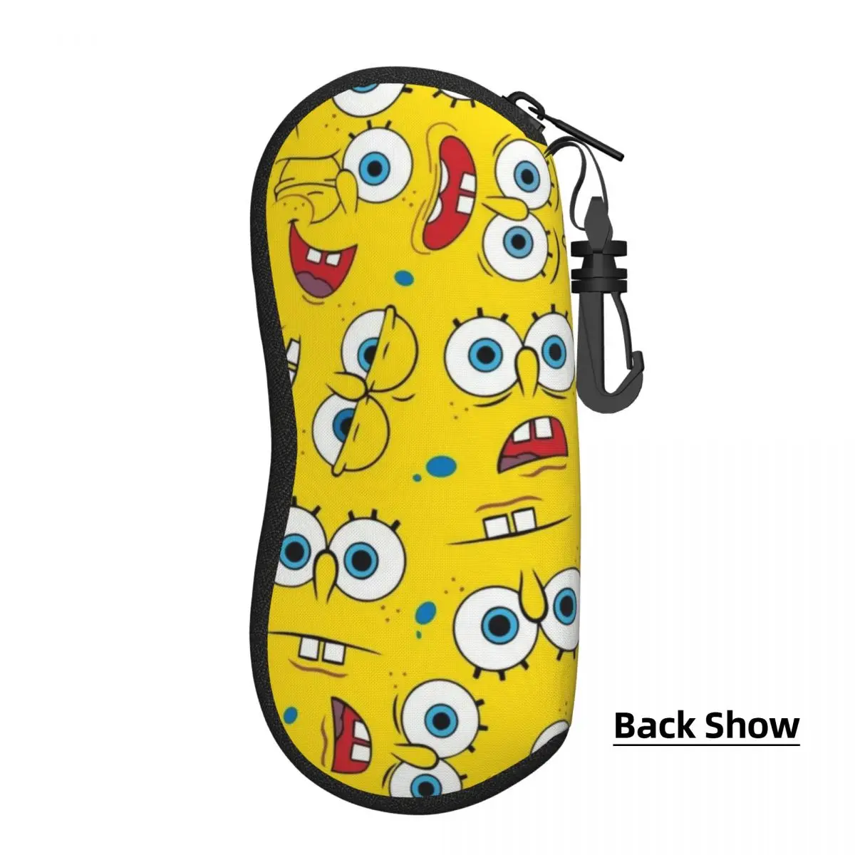 Spongebob Ultralichte softshell-brillenkoker - Compacte en draagbare brillenkoker voor reizen, school en dagelijks gebruik