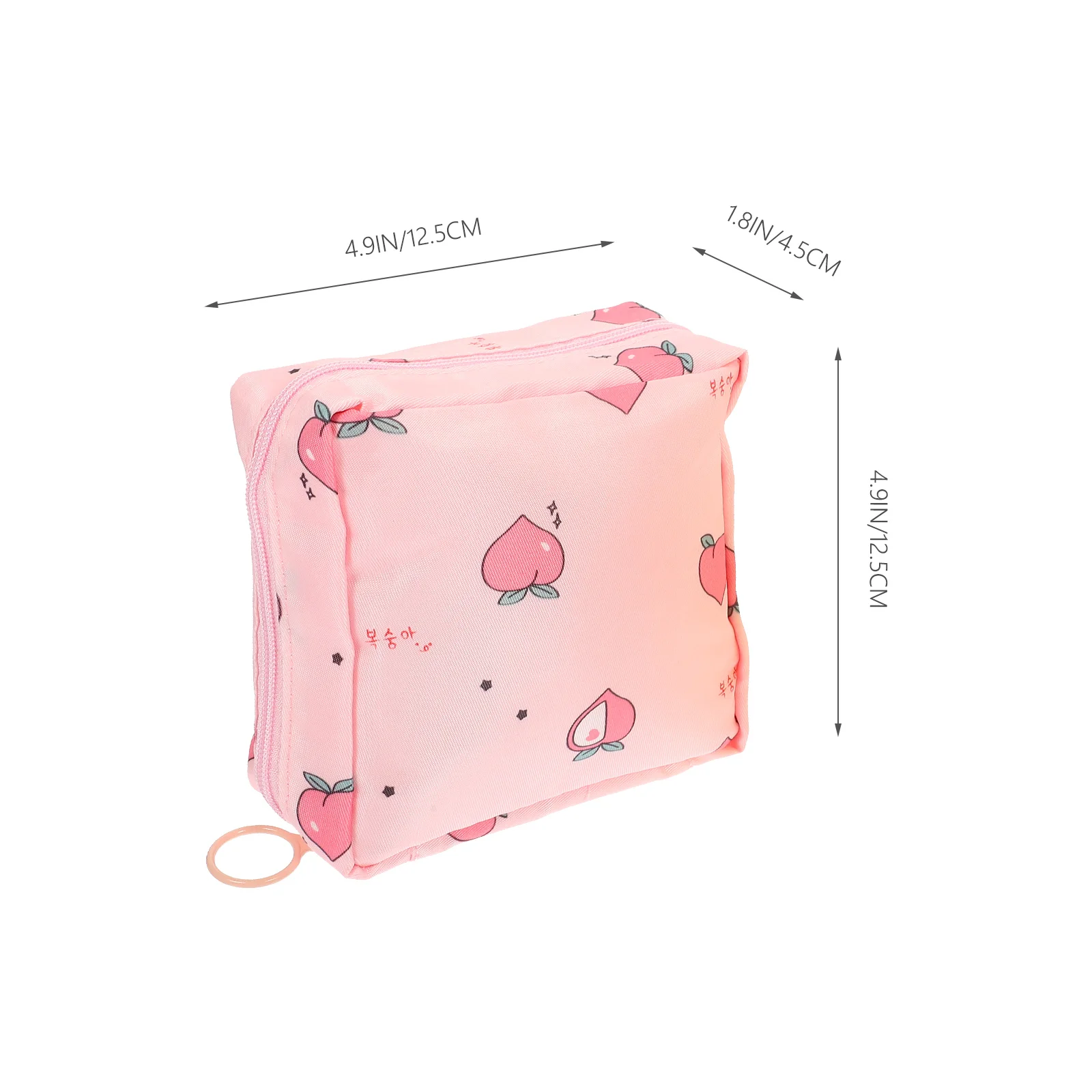 2 Pcs Sanitary Napkin Storage Bag Cute Wallet Menstrual Pads Pouch Towel Holder Nursing Big