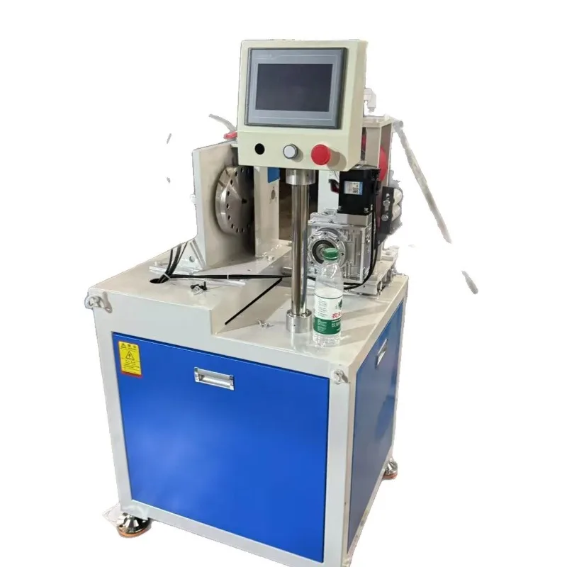 Handmade bean small tube cutting machine production educational toys puzzle tube traction cutting machine