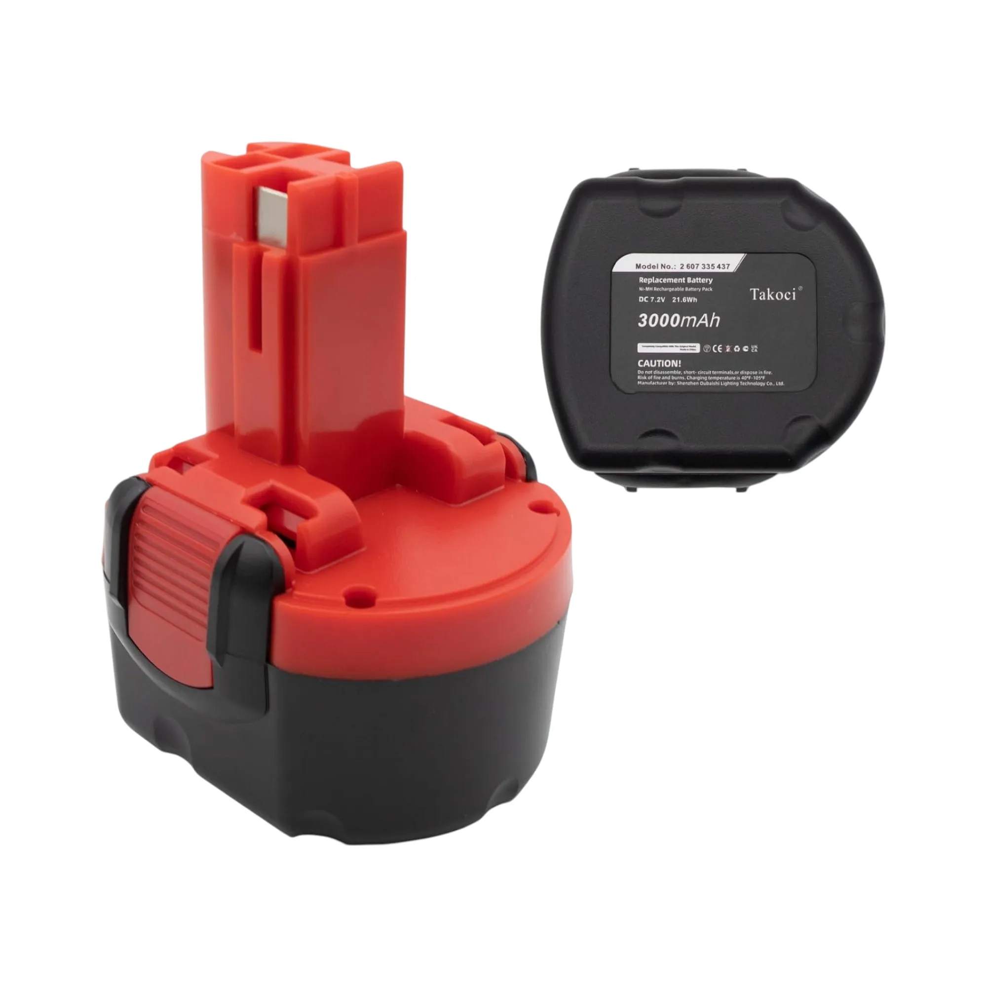 

Replacement Battery 3000mAh for Bosch GSR 7.2-1, GSR7.2-1, GSR7.2-2 2 607 335 437, 2607335437, 2 607 335 587, 2607335587