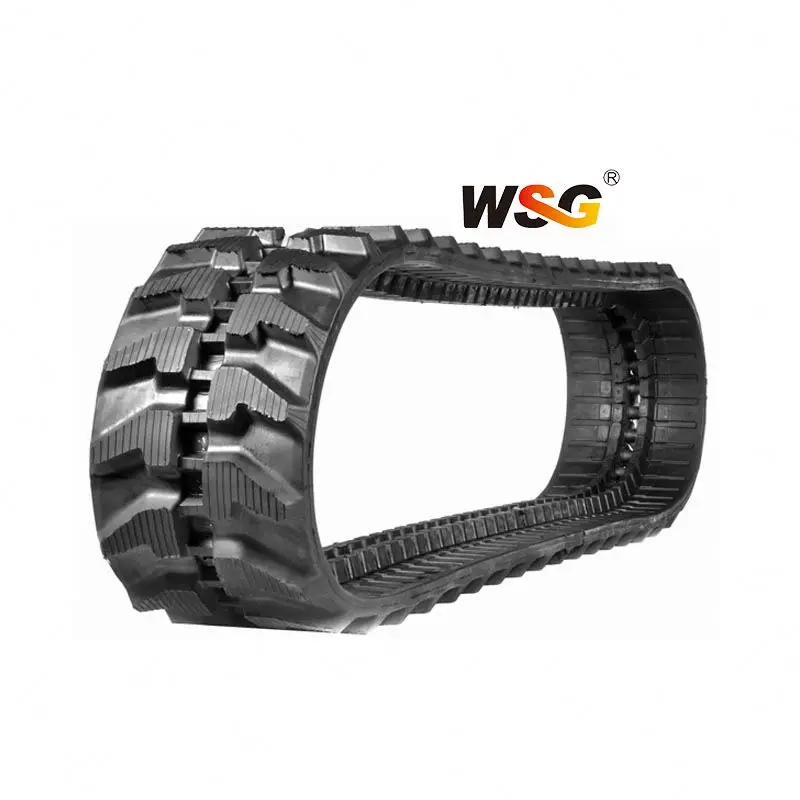 KH008 Excavator Spare Parts Rubber Chain 180X72X37