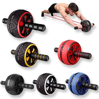 Ab Roller Wheel For Abs Core Workout Non-Slip Home Gym Fitness Equipment Men Women Abdominal Training Exercise