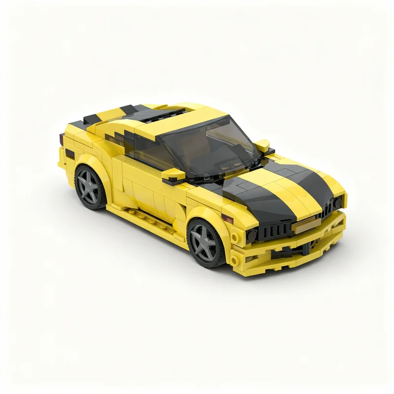 333pcs MOC Camarosn SS Bumblebee City Champions Model Building Blocks Construction Toys Christmas Gift Brick Kids Idea Creative