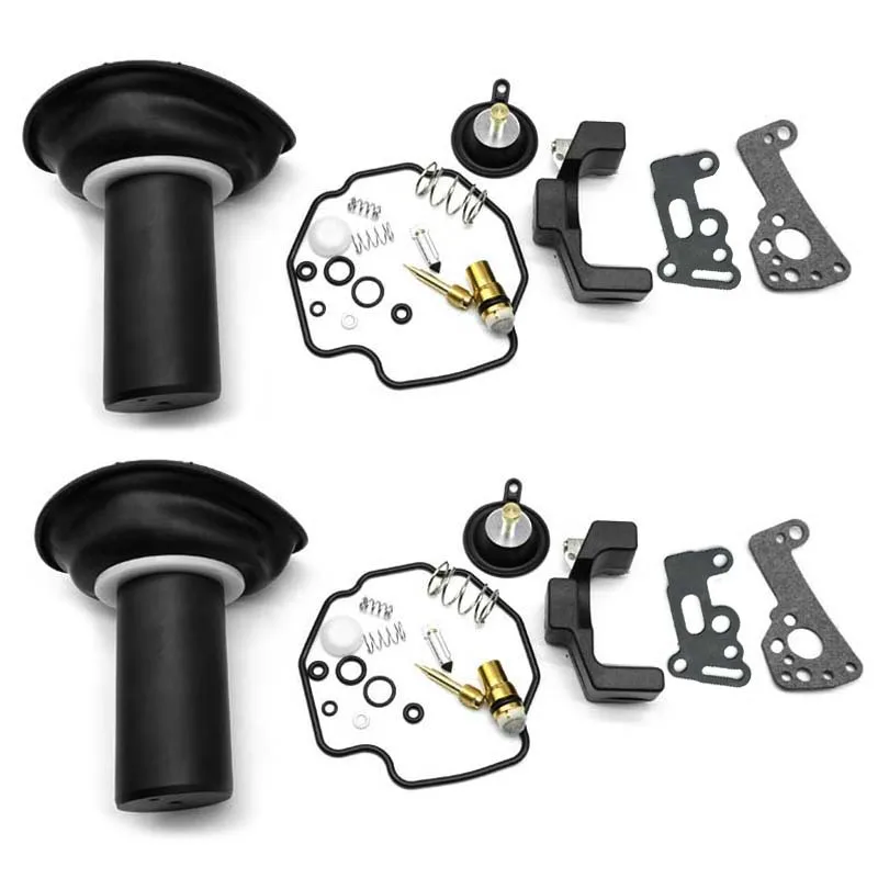 Motorcycle Carburetor Repair Kit For Yamaha VMX12 V-MAX XVZ12DWC XV500 XV400 XV535 XVZ1300 XVZ13DU Carb Diaphragm Float parts