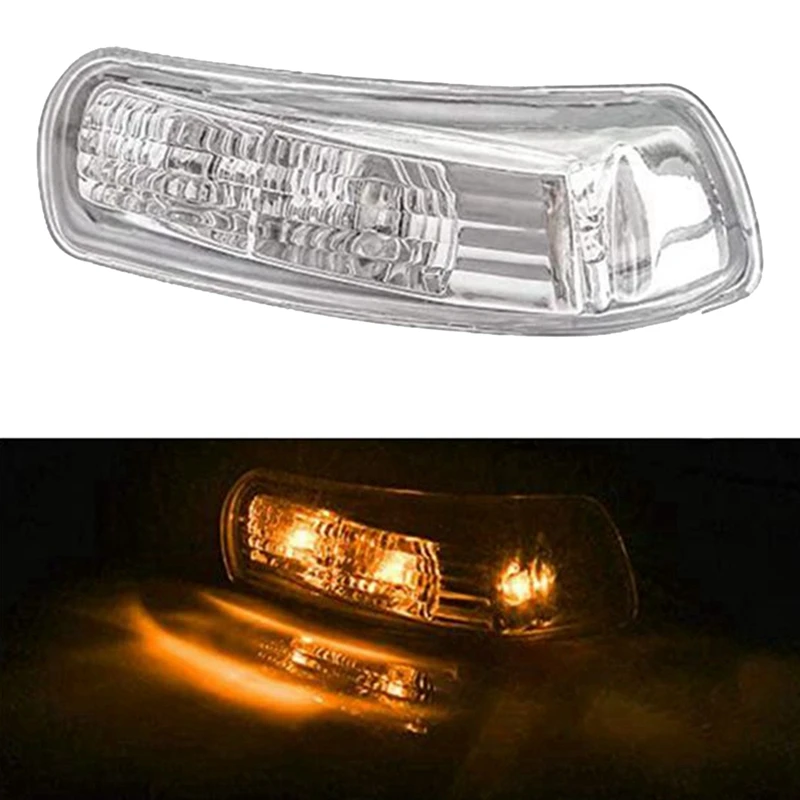 1 par de luces LED para espejo retrovisor, señal de giro para espejo retrovisor de puerta para Geely Emgrand 7 EC7 EC715 EC718, intermitente de espejo lateral