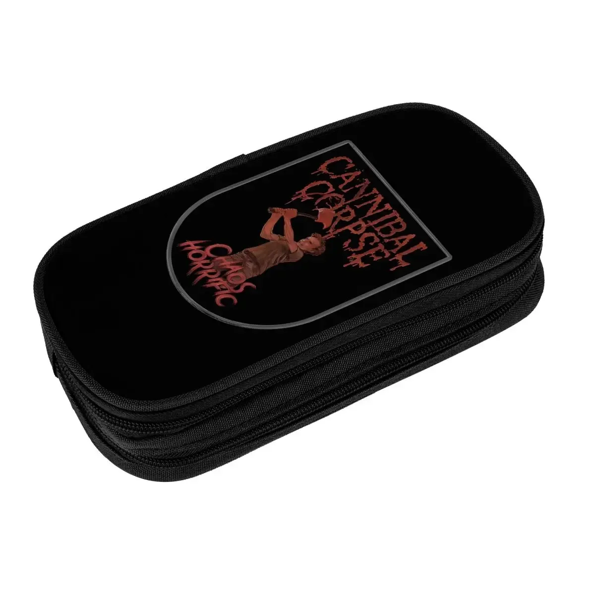

Death Metal Cannibal Corpse Pencil Case Rock Pencilcases Pen Holder for Student Big Capacity Bags Office Gift Stationery