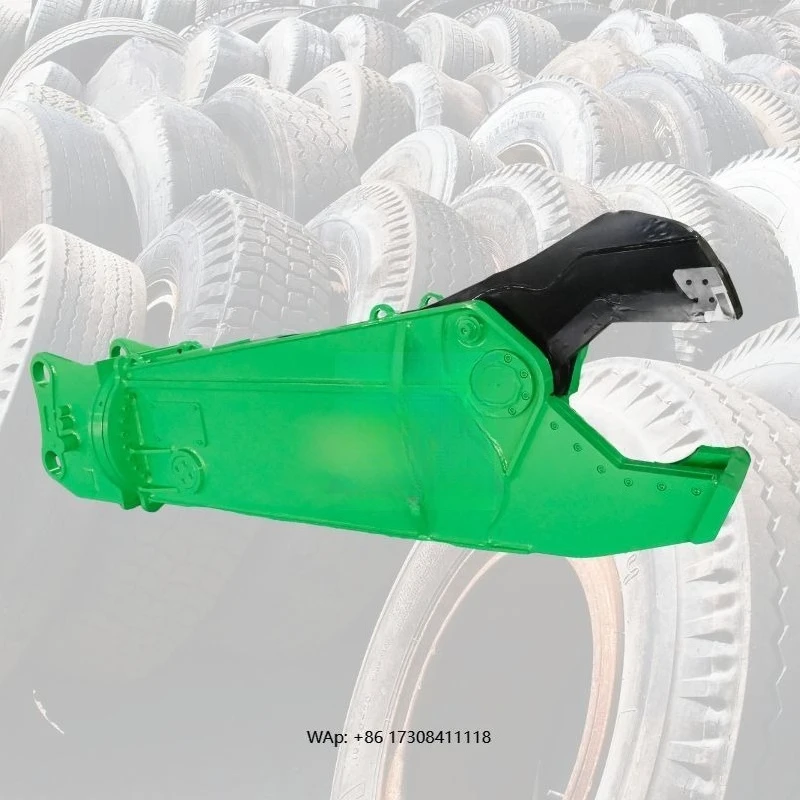 Hydraulic Scrap Shear 8-12t Excavator Tool for Metal Recycling and Industrial Waste Processing