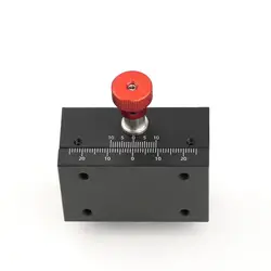 High Precision Stroke Slide Fine-tuning Sliding Platform X-axis Dovetail Groove Aluminum Slide Table Tool