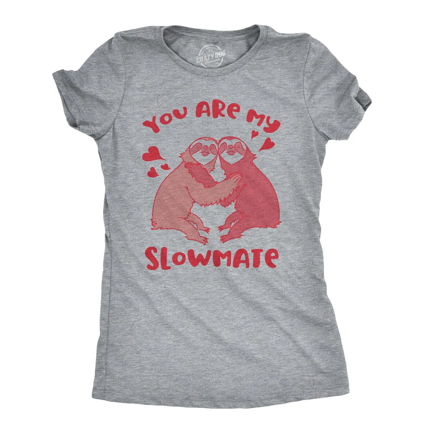 Youre My Slowmate Sloth Heart Soulmate T Shirt Cute Animal Wife Anniversary Valentines Day