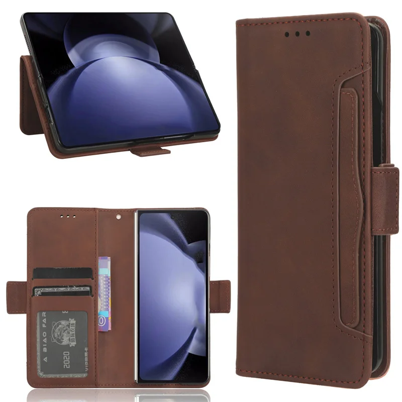 

With Pen Holder Case For Samsung Galaxy Z Fold 6 5G Case Cover Full Leather Capa for Samsung Z Fold6 5G case