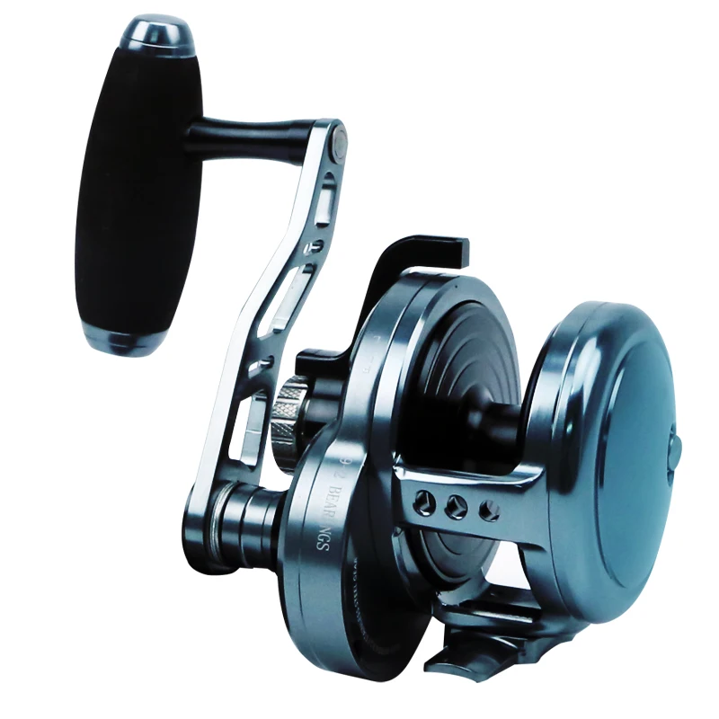 

Cork/Eva Knob Reel Seat Fishing Wheel 9+2Bb 6.3:1 Max Drag 30Kg Metal Sea Fishing Equipment Slow Pitch Saltwater Jigging Reel