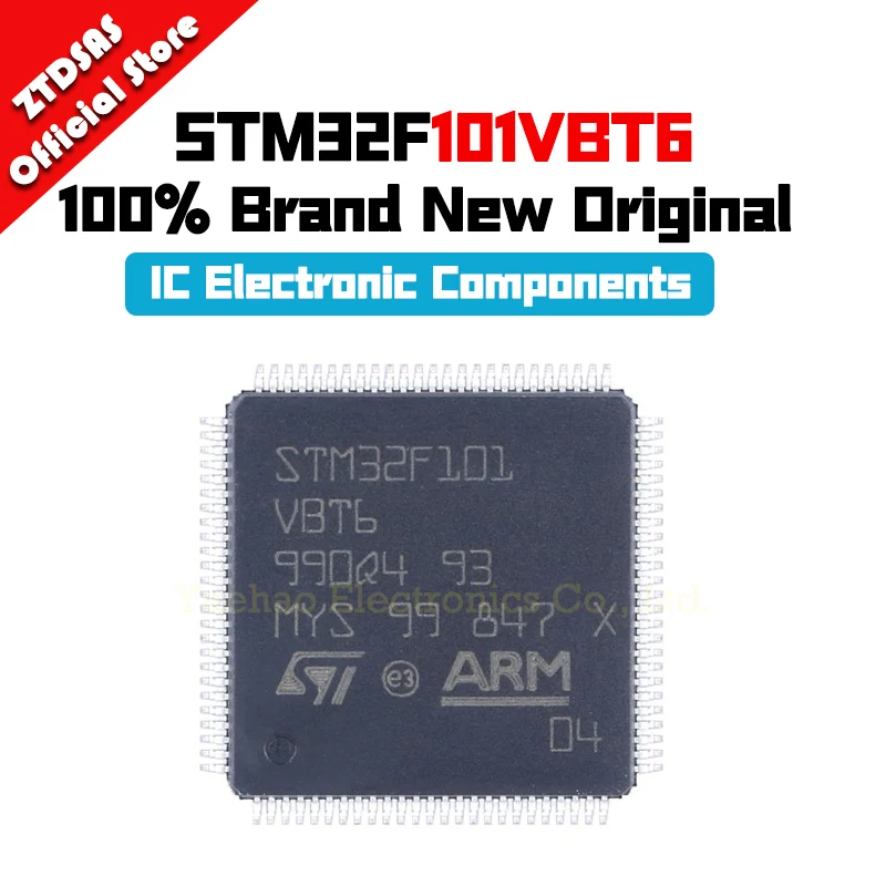 STM32F101VBT6 STM32F101VB STM32F101 Stm STM32 STM32F Ic Mcu LQFP-100