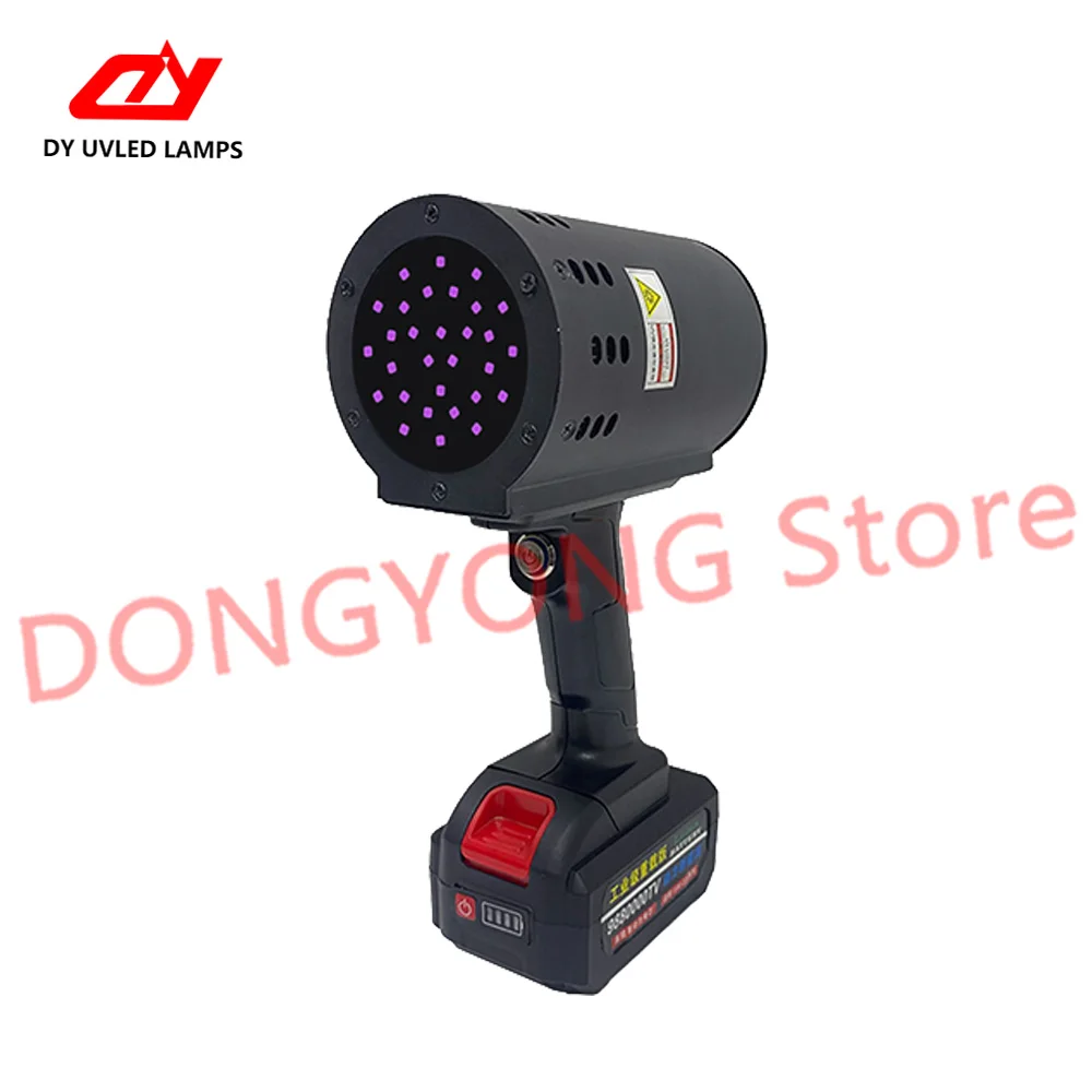 หลอดไฟยูวีแบบมือถือ 110 วัตต์ สำหรับซ่อมรถยนต์ อบสี ฉีดสี หลอดไฟ LED สำหรับอบแห้ง ตรวจสอบความเสียหายรถยนต์ ไฟฉาย