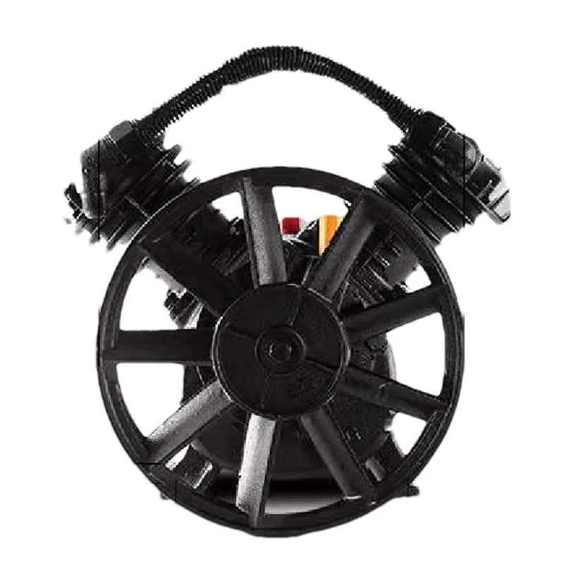 Best-selling general-purpose 8bar dual-cylinder portable belt-driven air compressor pump head