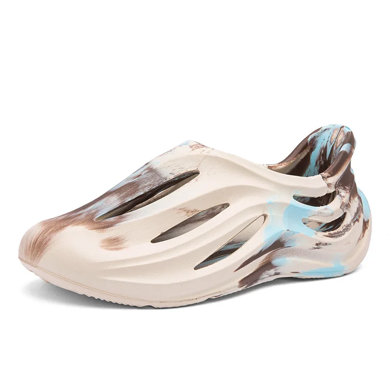 2026 camouflage coconut hole shoes men's summer EVA bag head sandals platform sports beach shoes view 5