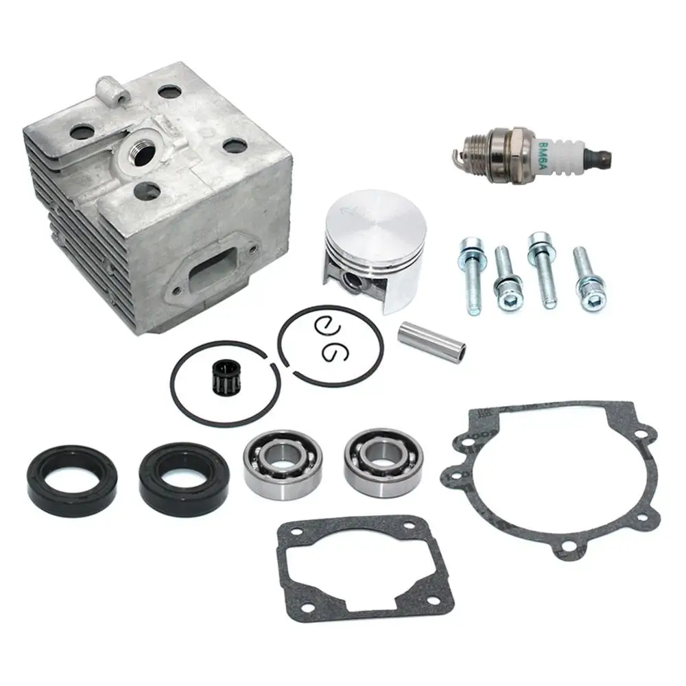 Cylinder Piston Kit Gasket Spark Plug for Stihl  BR320 BR320L SR320 BR340 BR340L BR380 BR400 BR420 BR420C SR400 SR340 SR420