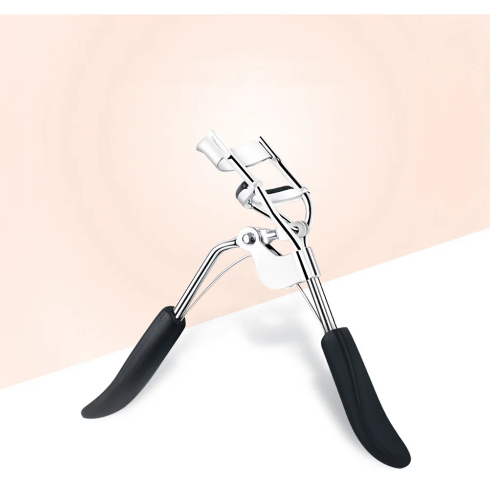

Eyelash Curler Black Portable Makeup Tool For Girls Long-Lasting Curling Durable Eyelash Clip Applicator