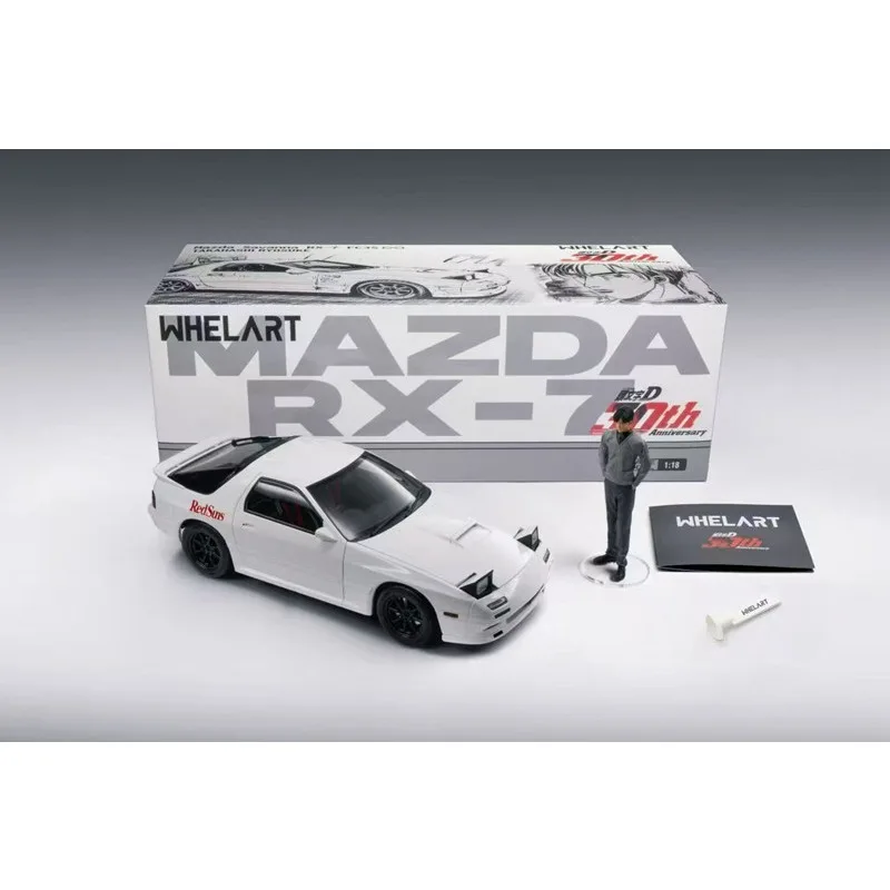 Diecast Whelart 1:18 Scale Mazda RX7 FC3S 30th Anniversary Alloy Car Model