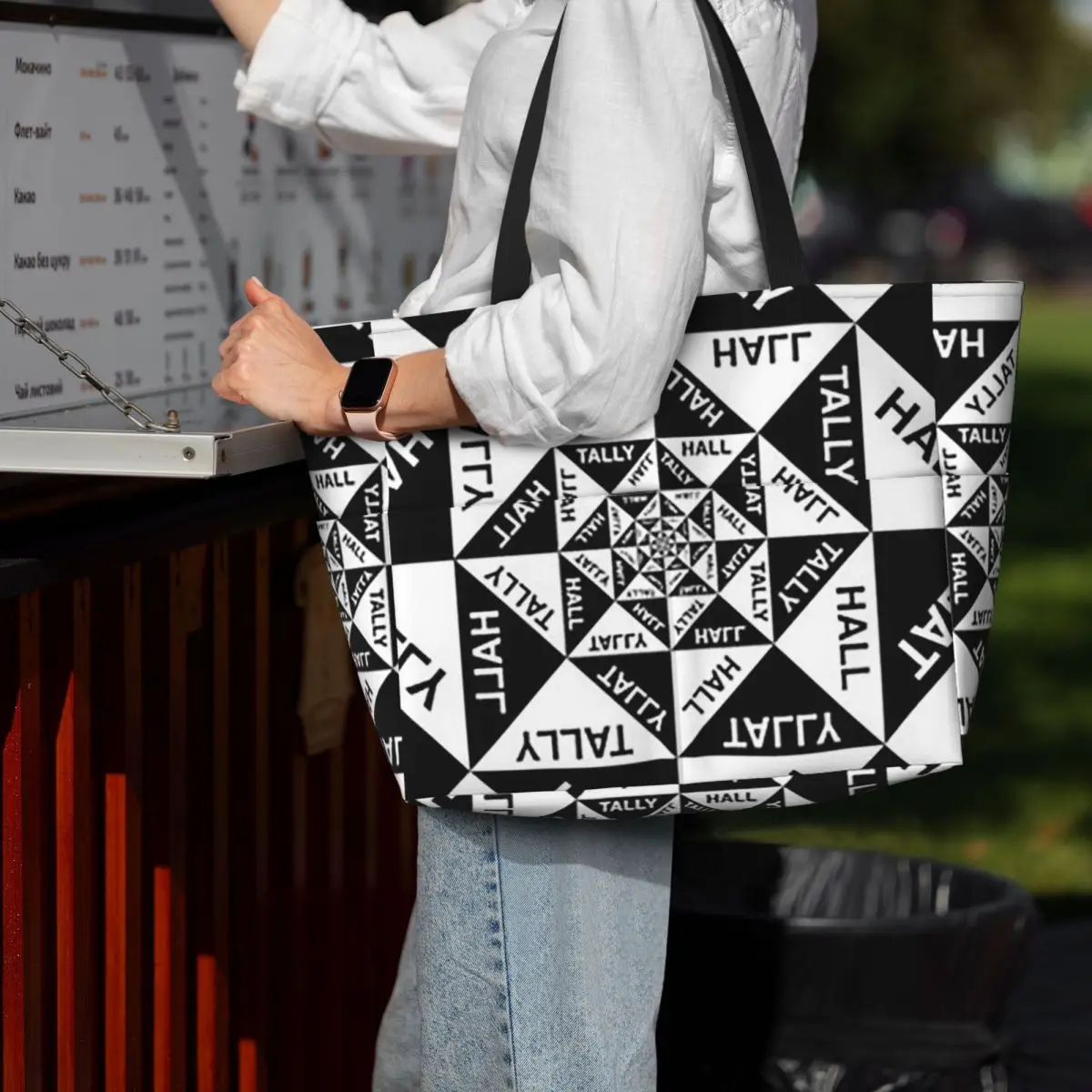 

Новая пляжная сумка Tally Hall Band с логотипом Genre Indie Pop Sport Gym Yoga Duffle Большая сумка-тоут Женская дорожная сумка Сумка для фитнеса