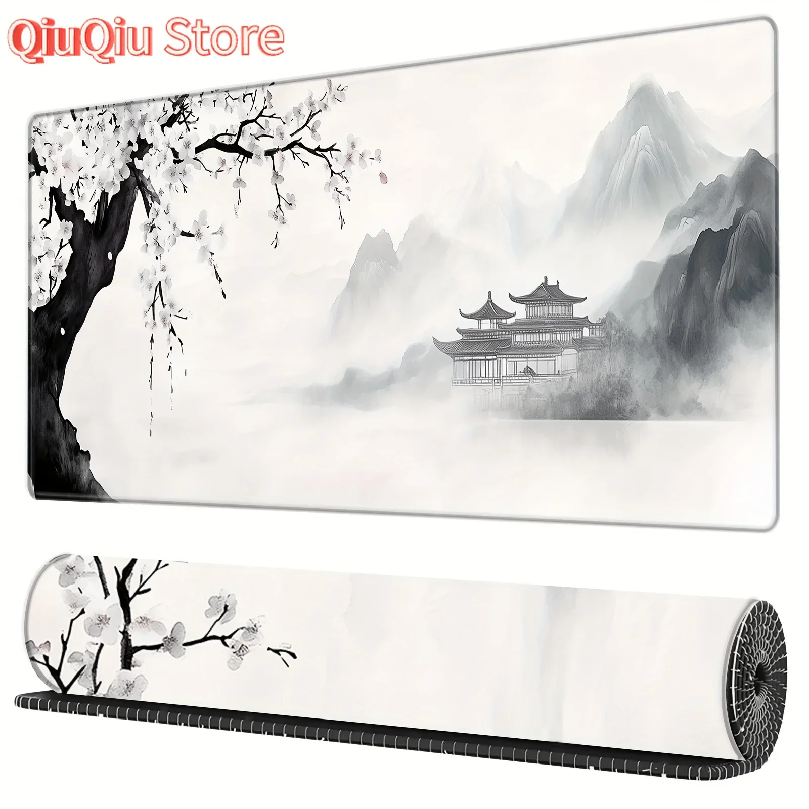 

Mouse Pad Large Gaming Ink landscape Large Mouse Pad for Computer Rubber Base Home Office Mouse Mat desk mat gaming accessories