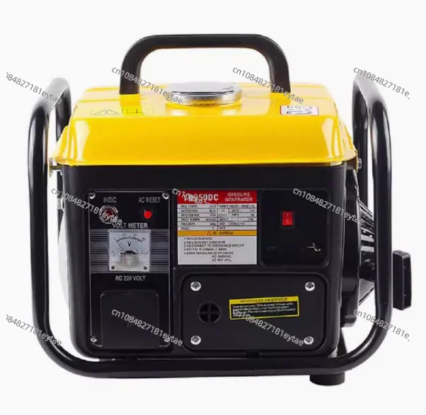 800W Low Noise Gasoline Generator Portable Household Micro Brushless Two Stroke Single Phase Gasoline Generator 220V