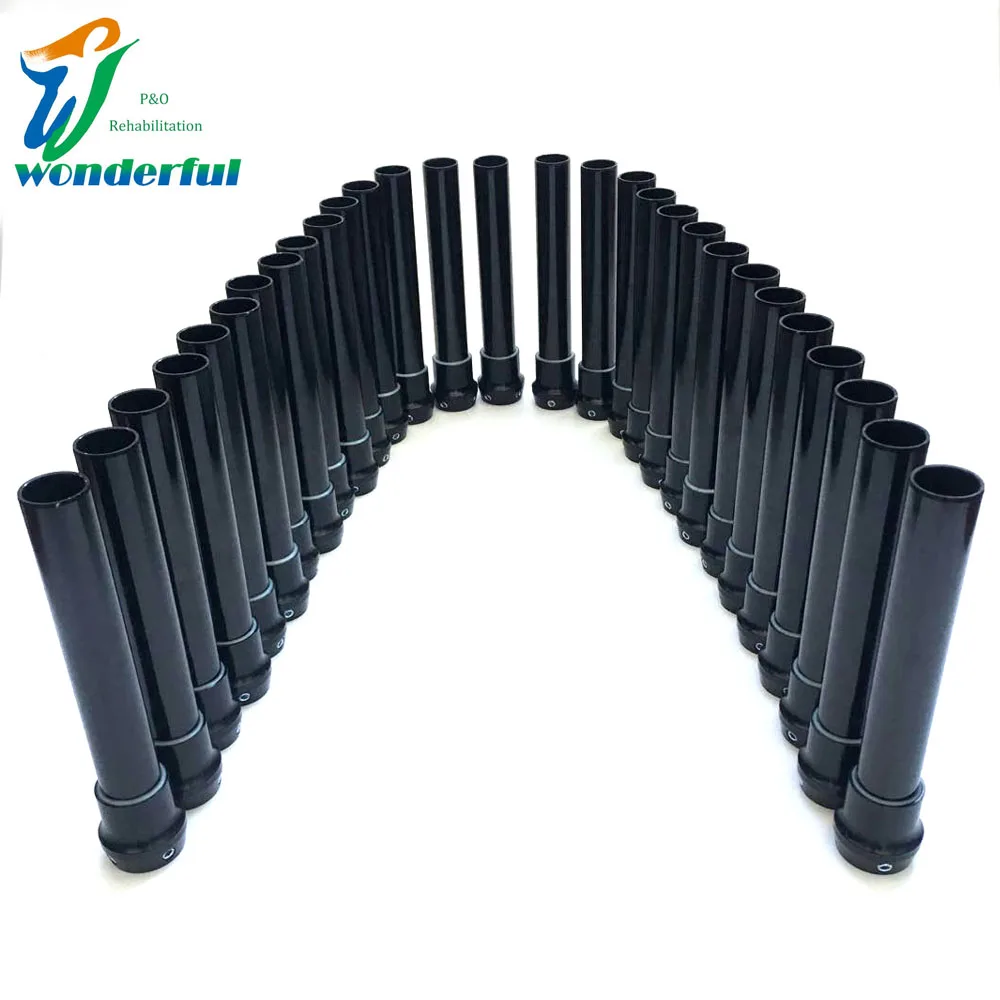 Prosthetic Artificial Leg Prosthesis Device Connector Aluminum Integrated Tube
