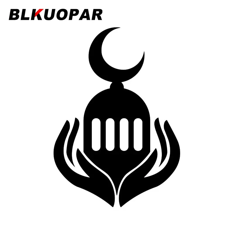 

BLKUOPAR Islamic Donation Car Sticker Creative Anime Vinyl VAN Decal Scratch-Proof Refrigerator Caravan Decoration Car Goods
