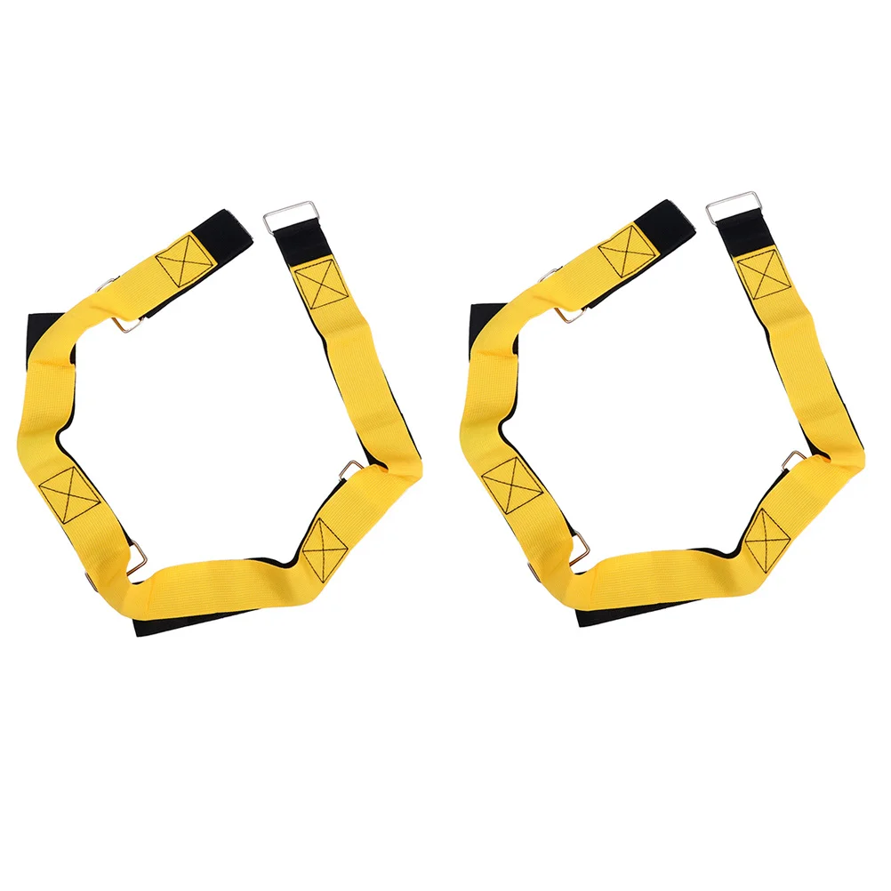 1 زوج حزام النايلون حزام خطوات أداة خطوات لتنمية العمل الجماعي التدريب أطراف ممارسة الملحقات