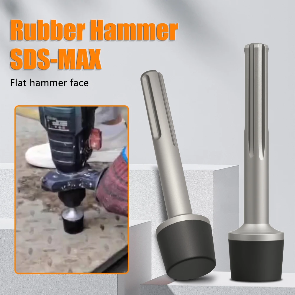 XHYKern SDS Max Gummihammer Abbruchhammer Zubehör Stoßdämpfungswerkzeug