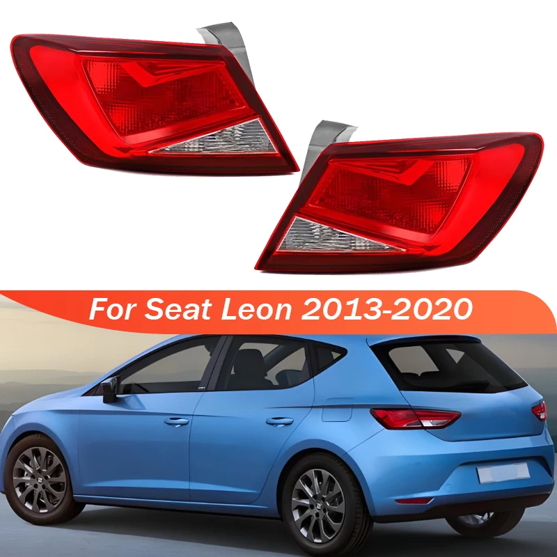 

Tail Light For Seat Leon 2013 2014 2015 2016 2017 2018 Car Outer Rear Bumper Tail Lamp Without Light Bulb