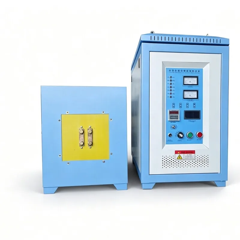 Through-heating Split-type High-frequency Induction Equipment With Independent Heating Heads For Metal Quenching, Brazing