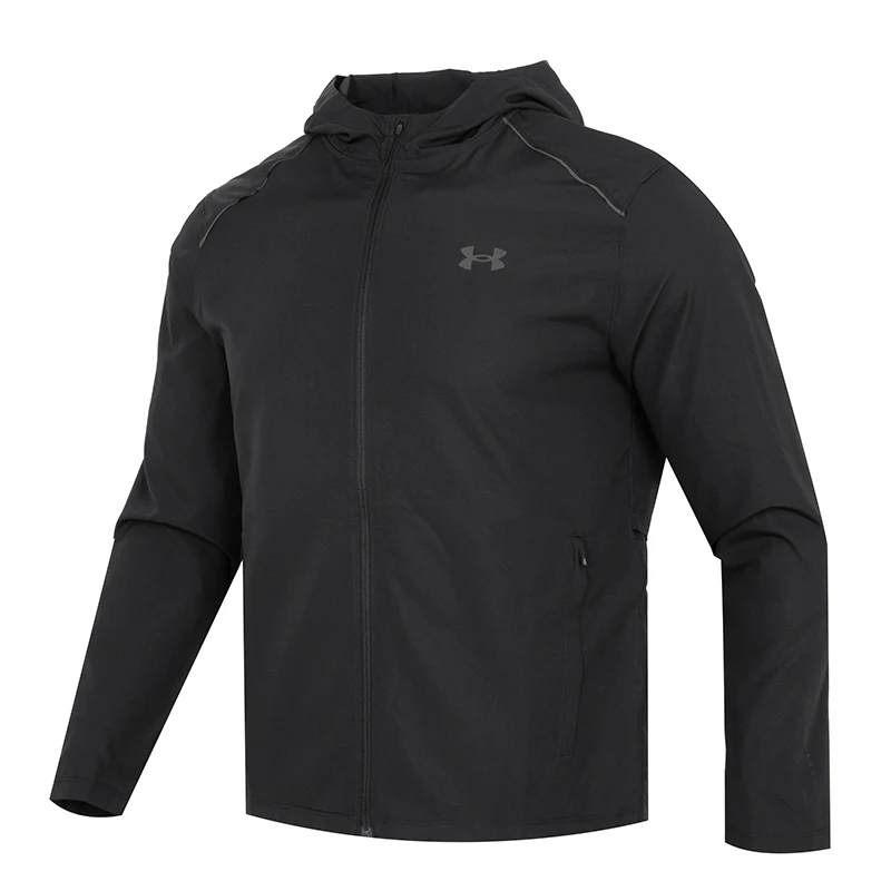 

Under Armour Men's Jacket Morning Exercise Running Sportswear Windproof Casual Sports Jacket Training Hoodie 1376795-001