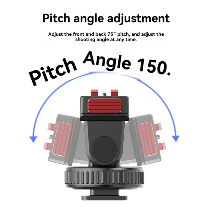 A41Z-Magnetic Adapter Mount For Insta360 Ace Pro 2 Foldable Quick Release Mount Base For Insta 360 Tripod Adapter Mount