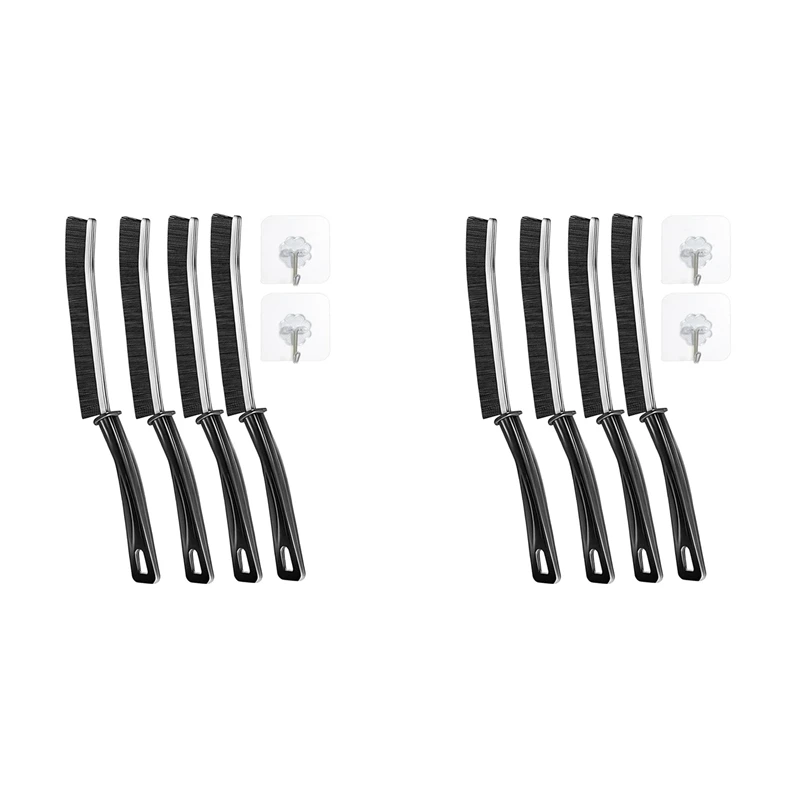 

8Pc Space Cleaning Brush,Multifunctional Space Crevice Brush Dead Corners Cleaning Brush Tool,For Bathroom Kitchen Tiles