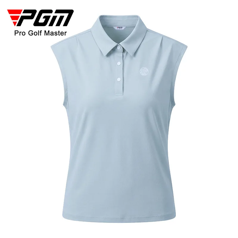 

Женский жилет для гольфа PGM, весенне-летние спортивные рубашки-пуловеры, топ YF892
