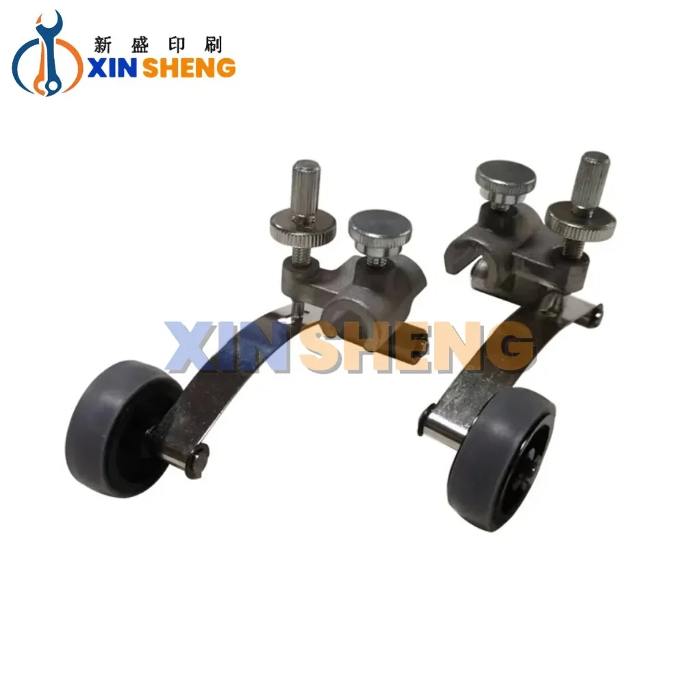 Table Runner Assembly Printing Machine Spare Parts Pinch Roller Assembly Paper Pressing Rubber Wheel Assembly For Komori