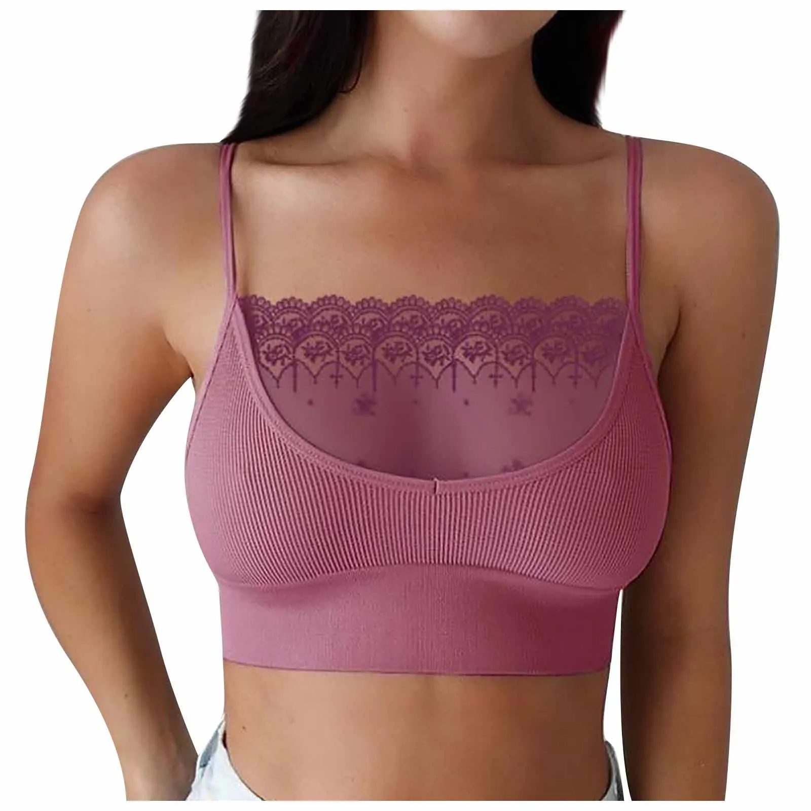 Ropa interior de Copa grande para mujer, sujetador de talla grande, cómodo, sin sujetador de acero, Bralette de moda, Tops, lencería nueva