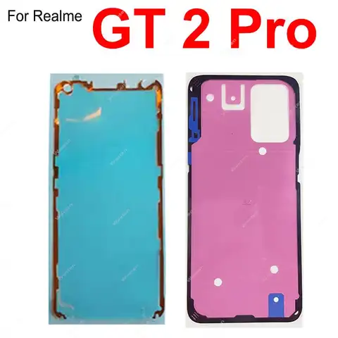 Per Realme GT2 Pro schermo LCD nastro adesivo posteriore coperchio della batteria adesivo adesivo colla parti