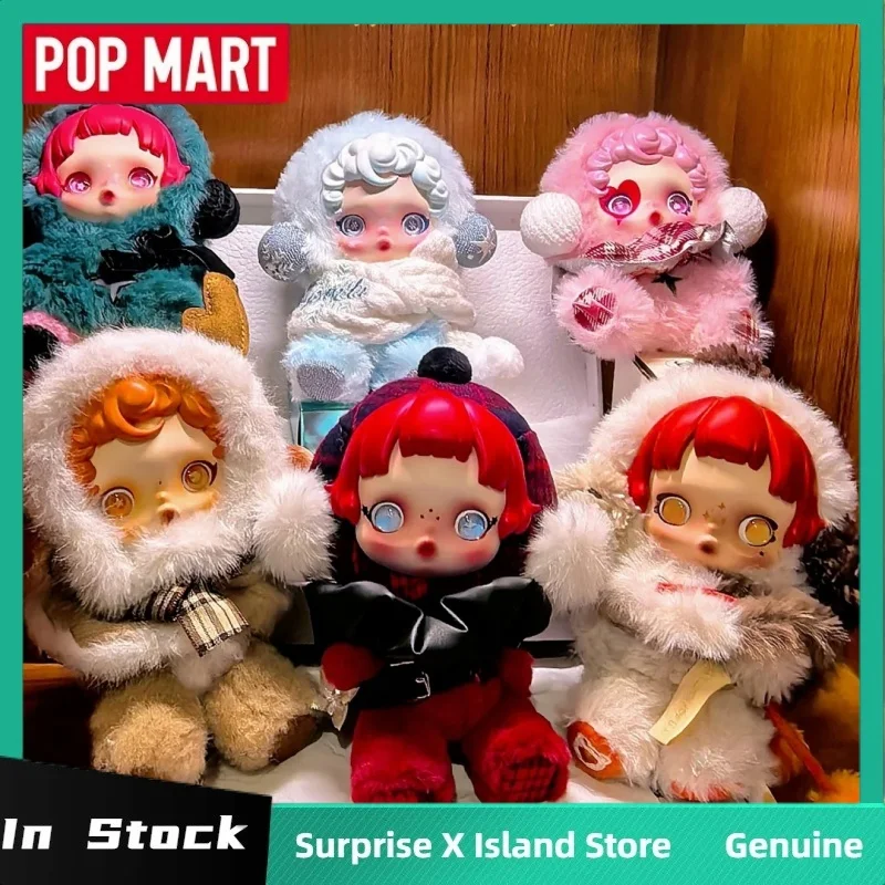 Pop Mart Skullpanda Winter Symphony Series Blind Box Scatola misteriosa Guess Bag Toys Doll Cute Anime Figure Ornamenti per il desktop Regali